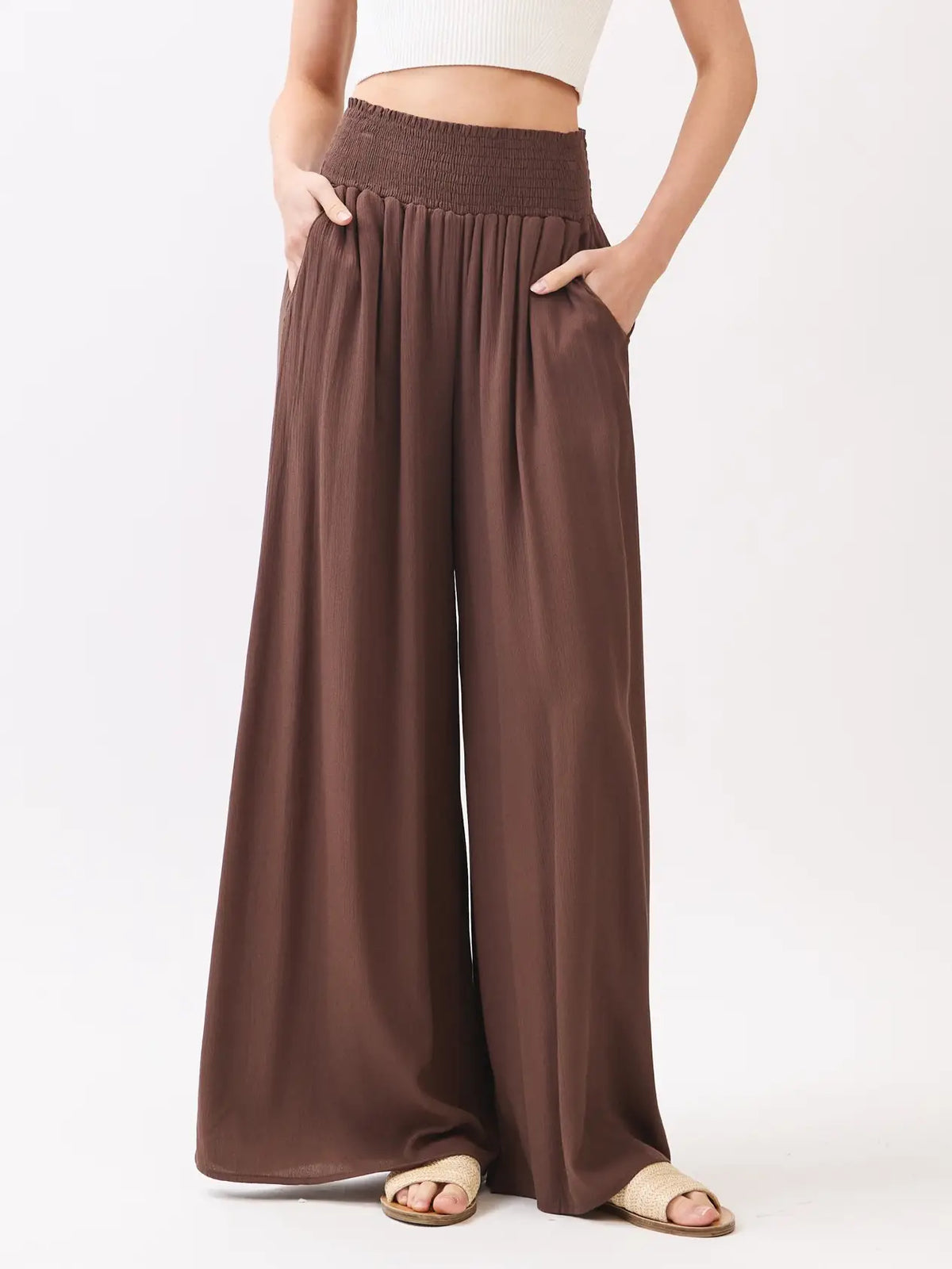 The Chocolate Wide Leg