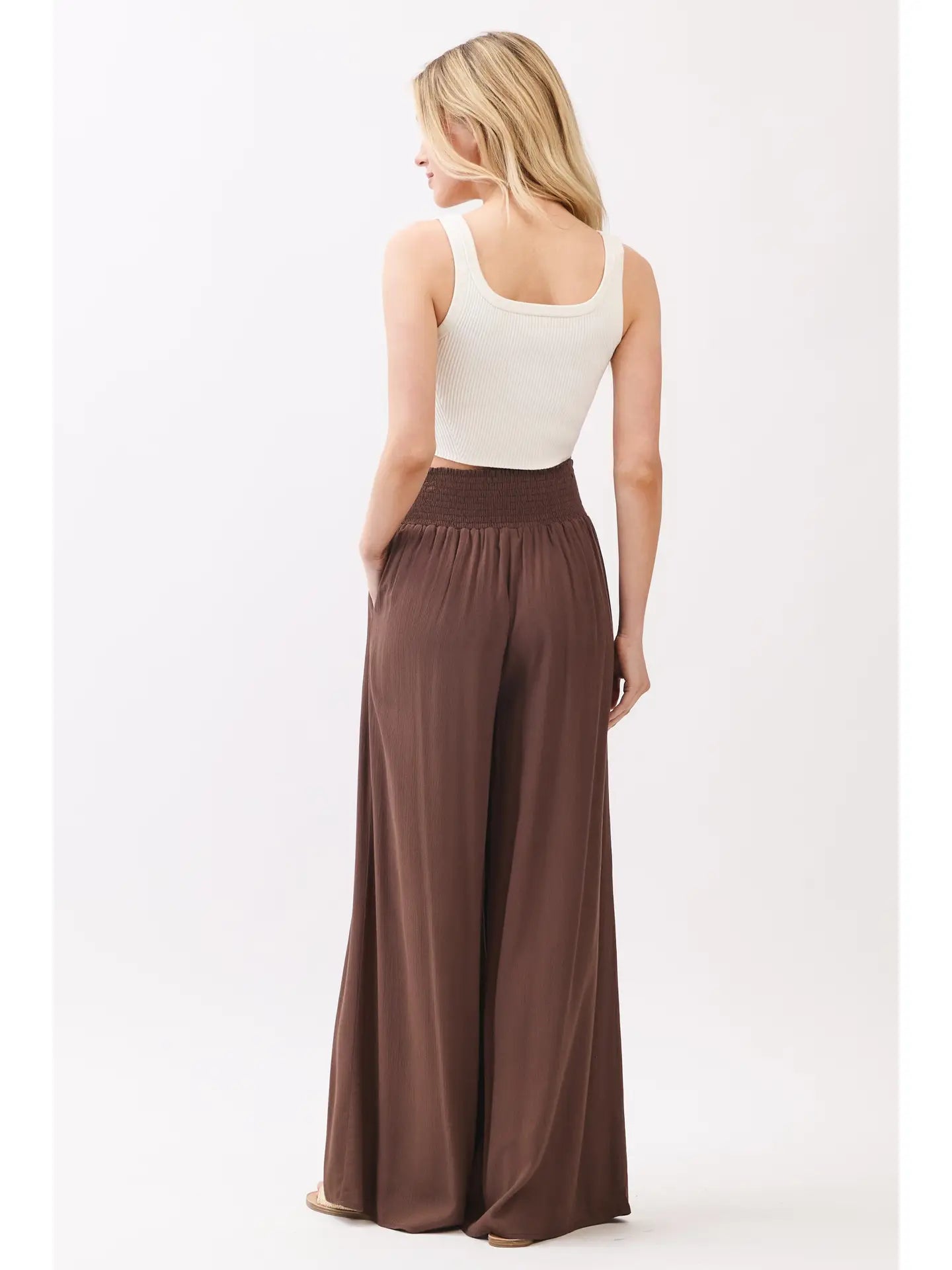 The Chocolate Wide Leg