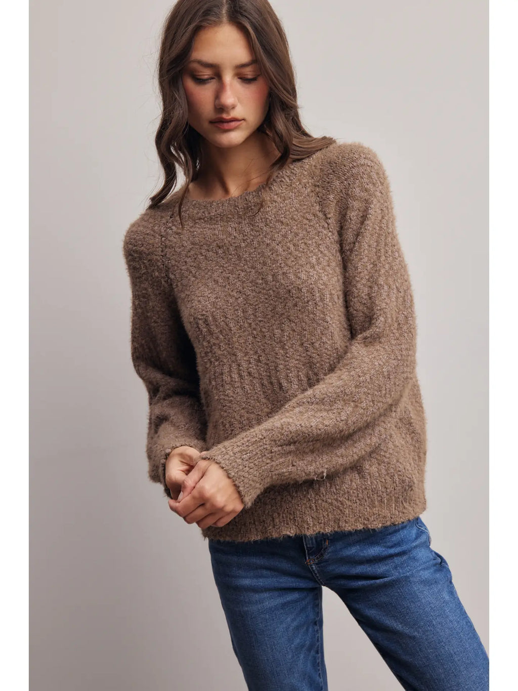 Brushed Textured Knit