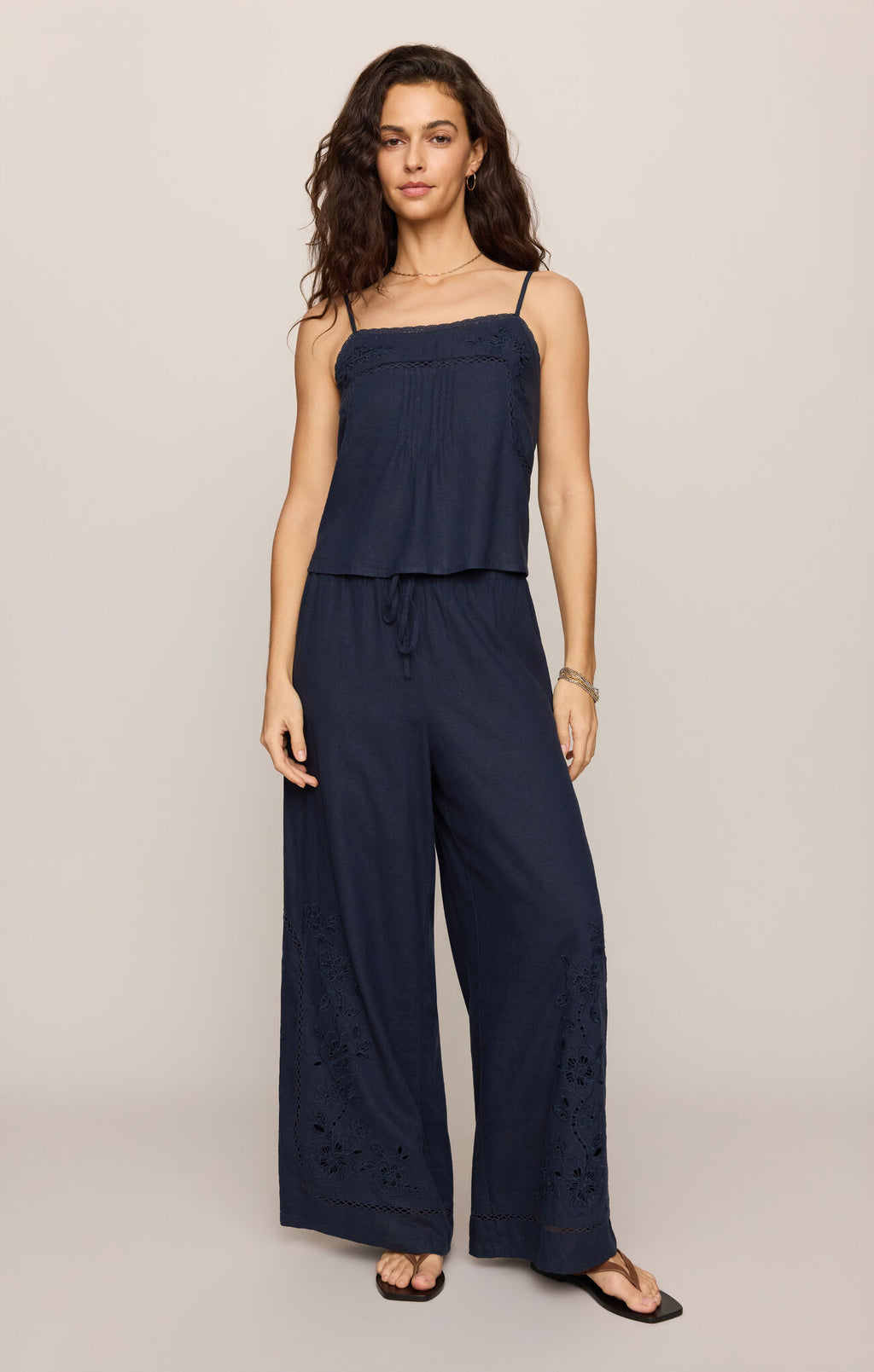 Lille Embroidered Tank  -  Z Supply