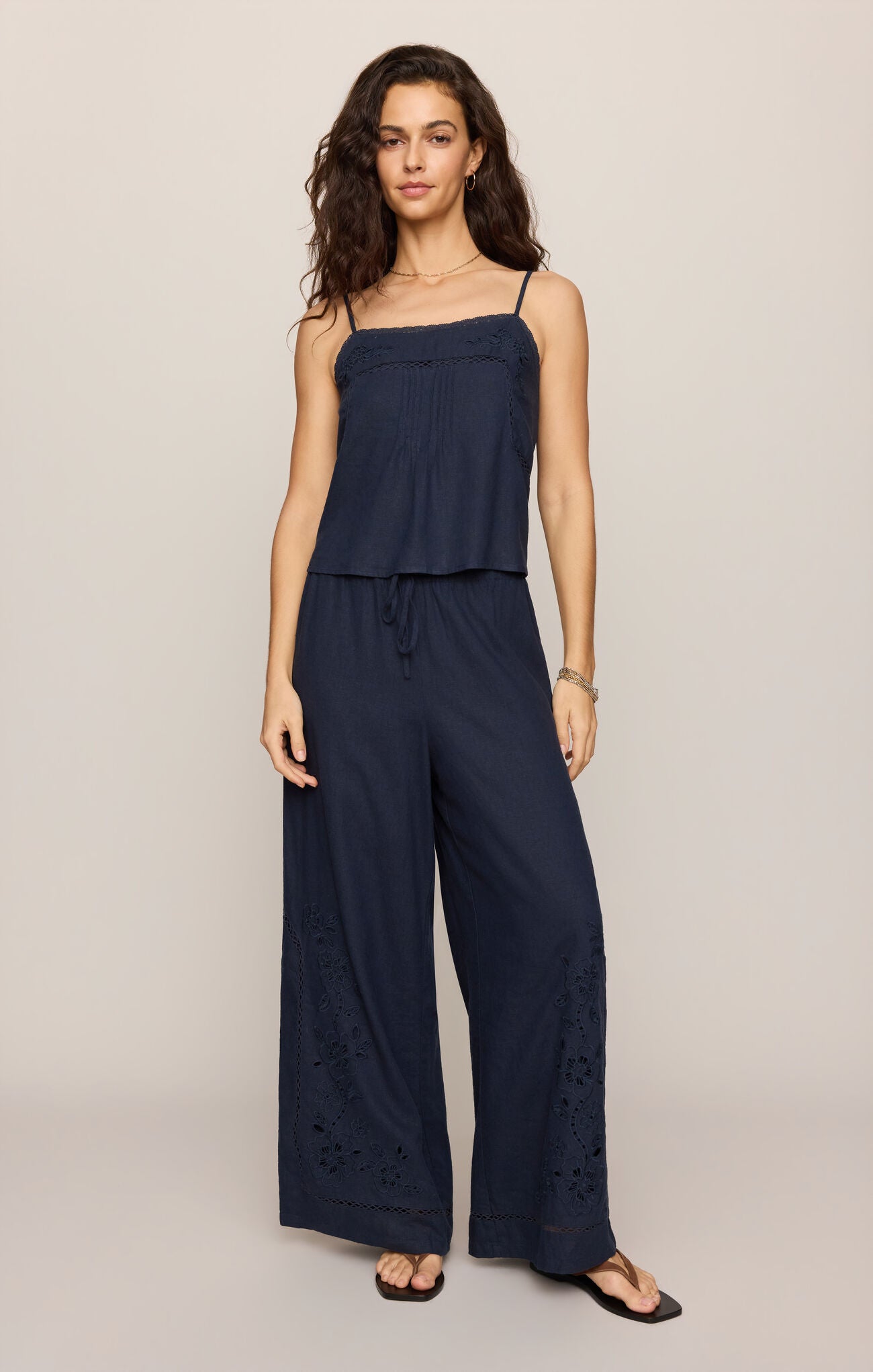 Lille Embroidered Tank  -  Z Supply