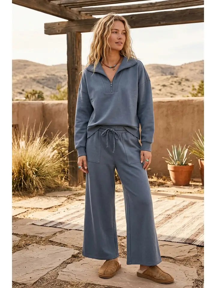 Scuba Wide Leg Pant