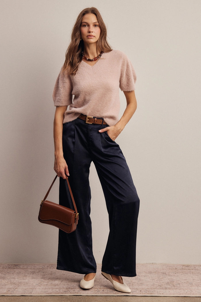 Ultra Fuzzy Knit Top