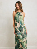 Tropical Leaf Maxi
