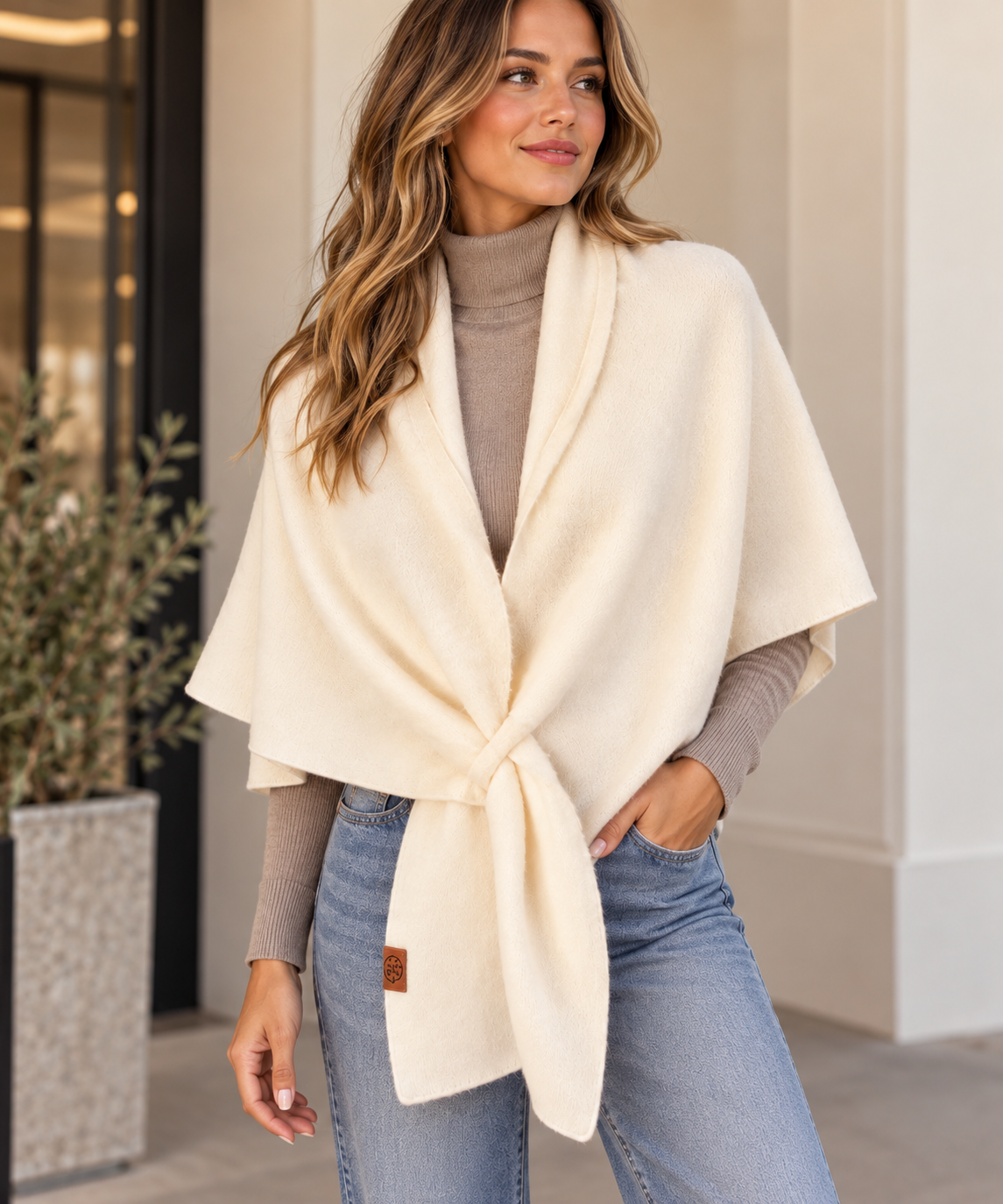 Wool Blend Shawl