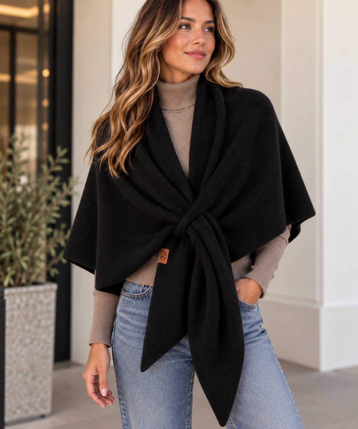 Wool Blend Shawl