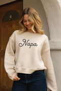 Napa Cursive Sweatshirt