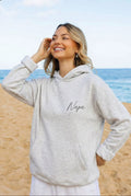 Embroidered Napa Hoodie