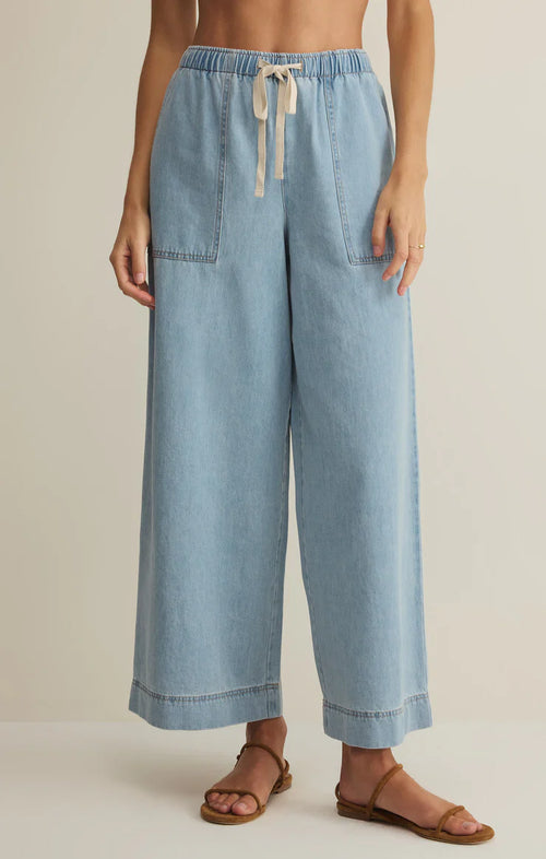 Daycation Denim Utility Pant