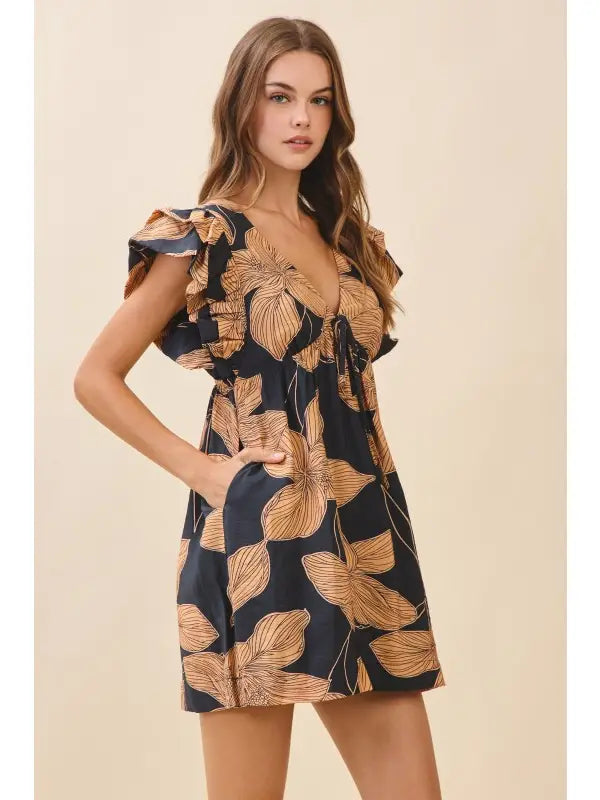 Floral Print Mini