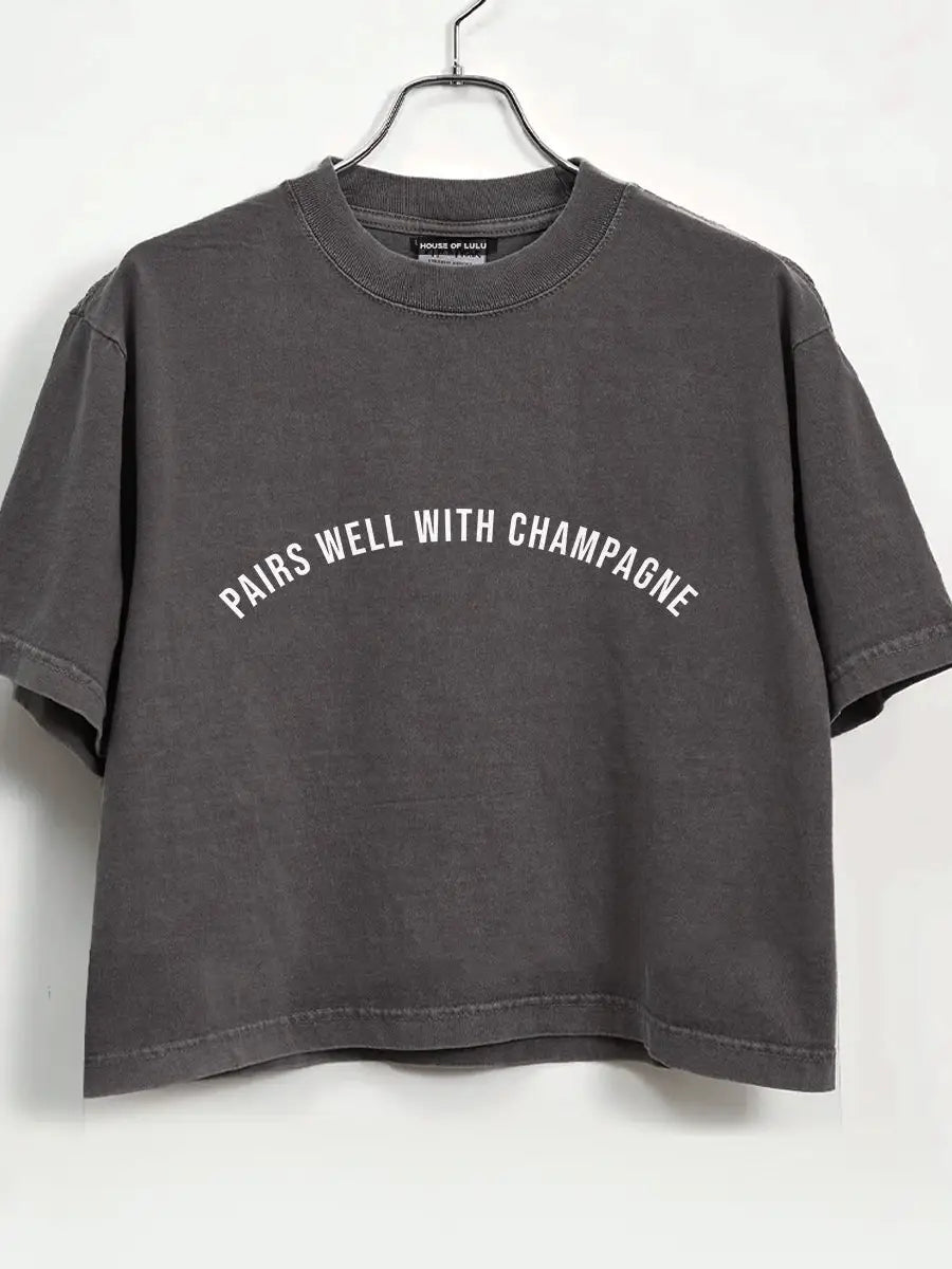 Pairs Well With Champagne Tee