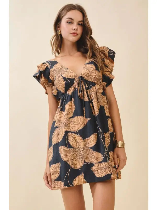 Floral Print Mini
