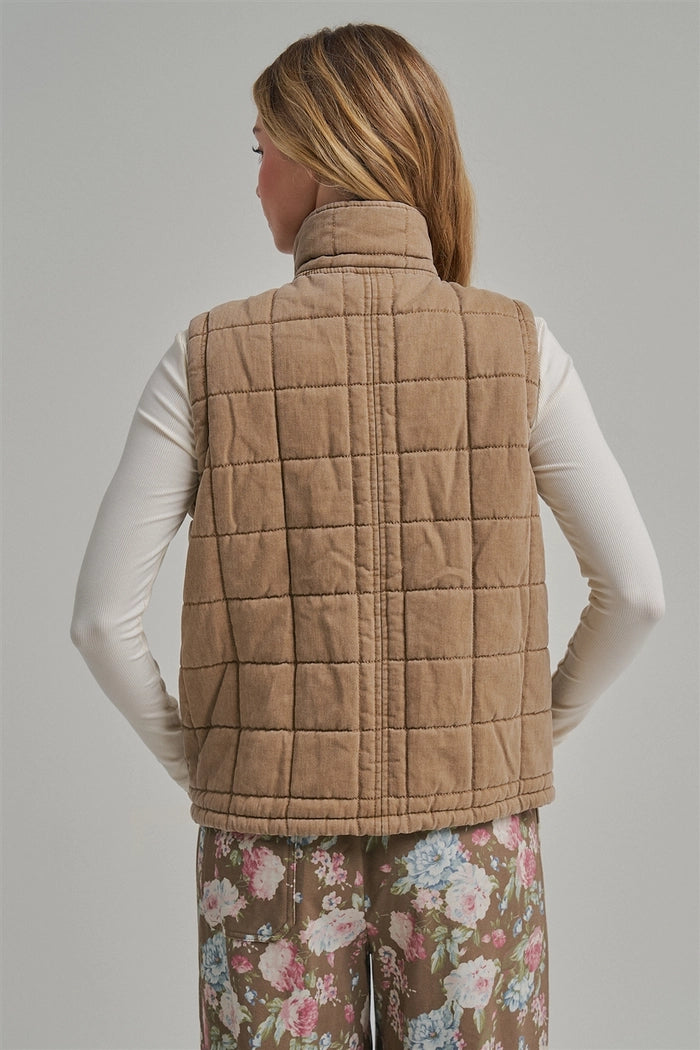 Vintage Quilted Vest