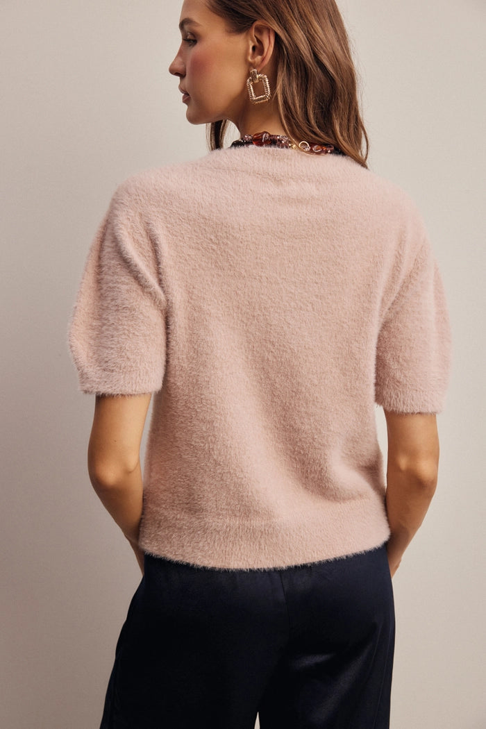 Ultra Fuzzy Knit Top