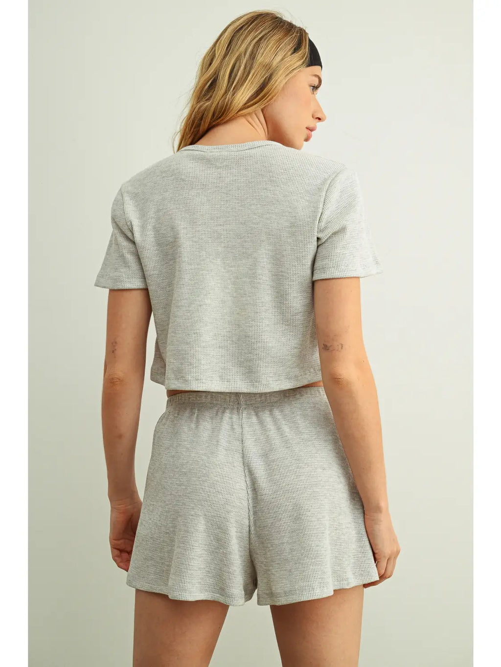 The Waffle Short - Grey