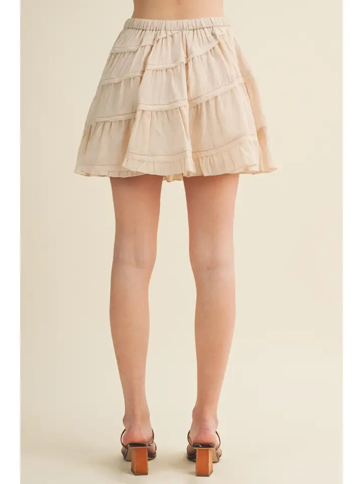 Diagonal Seam Skort