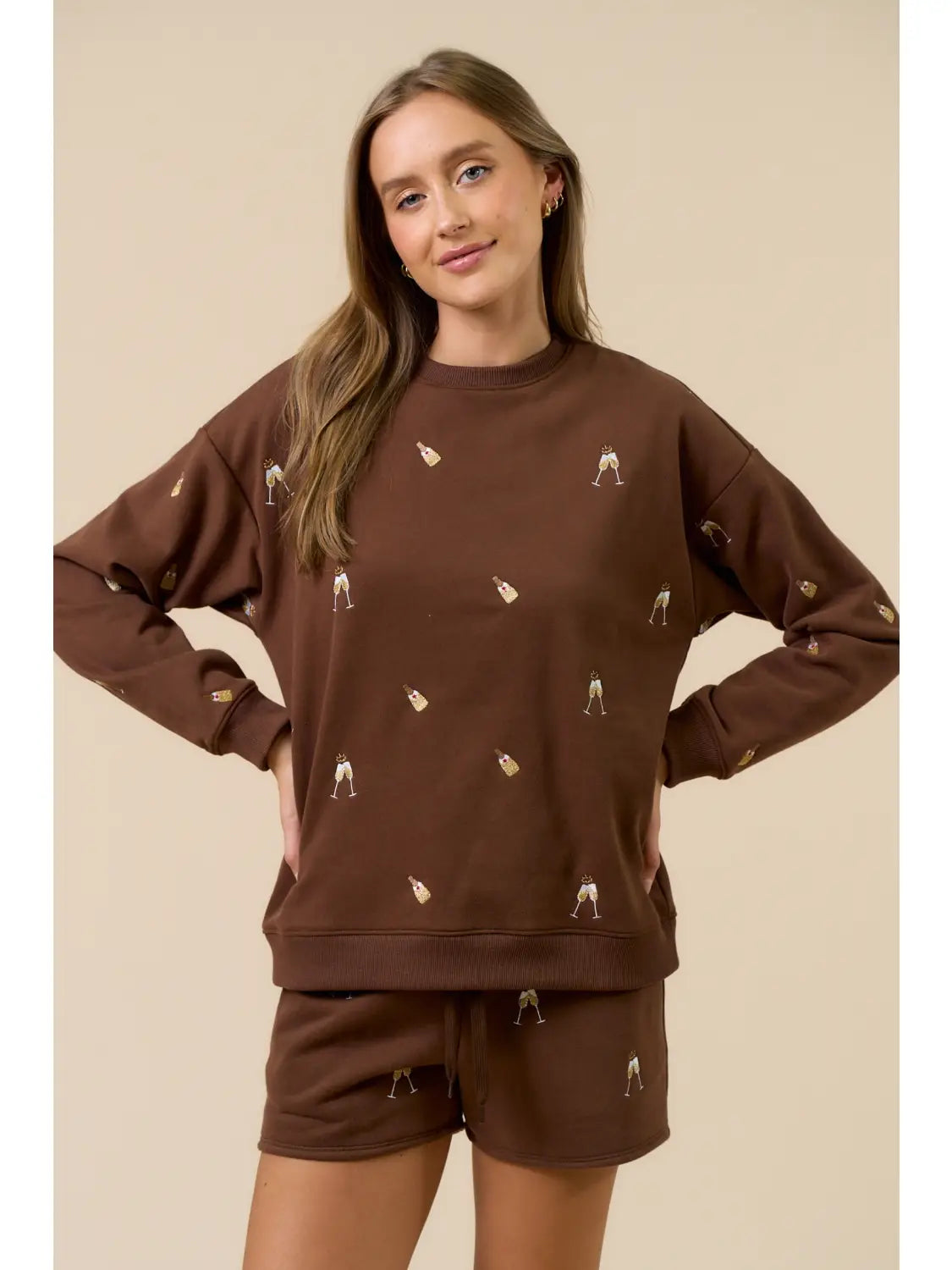 Champagne Lounge Crewneck
