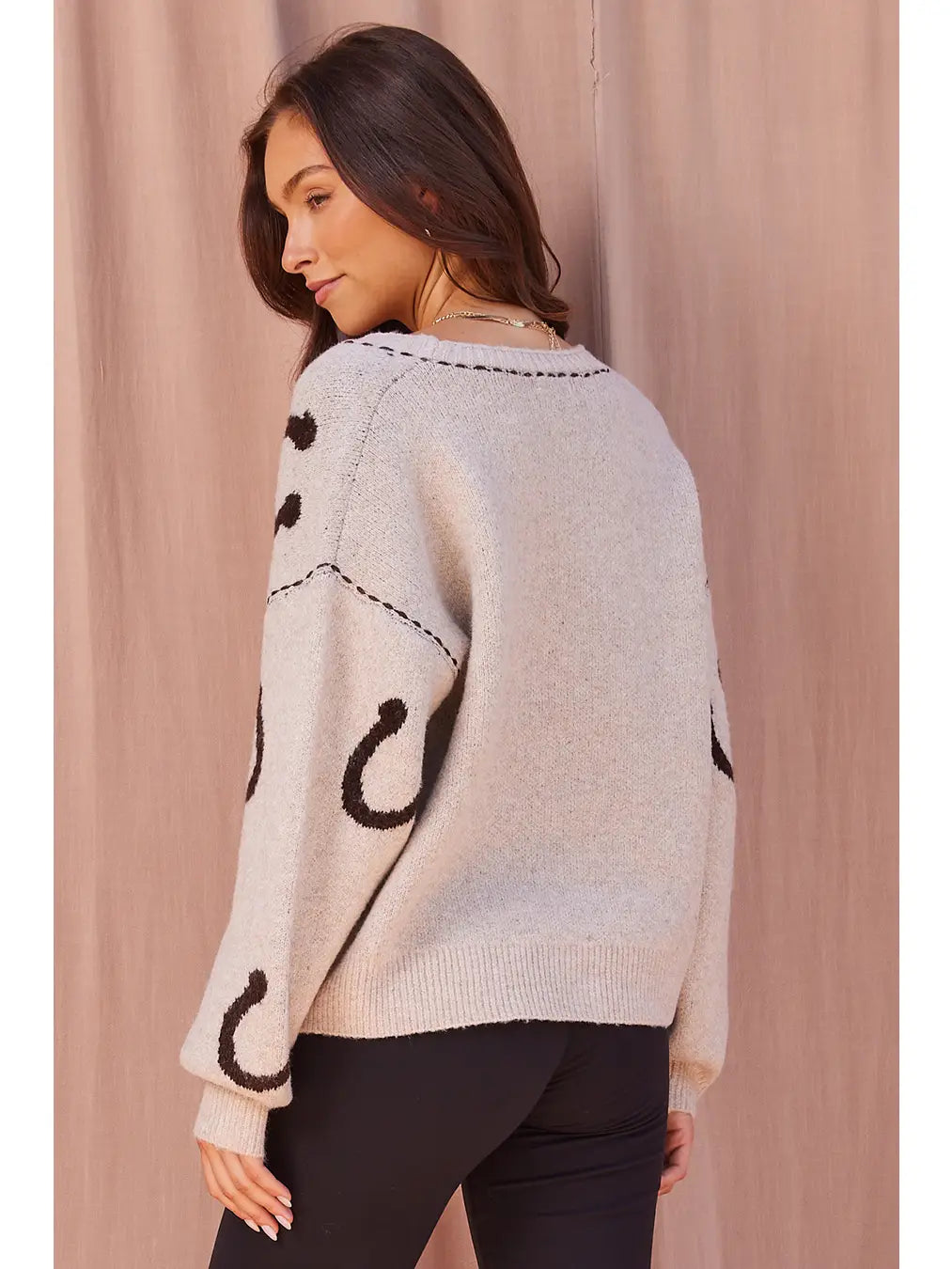 The Horseshoe Cardigan
