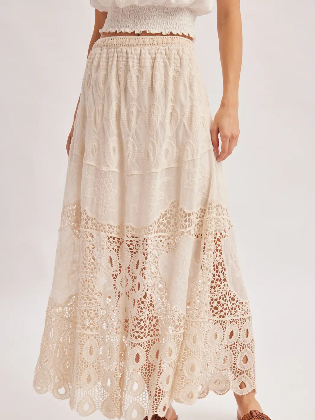 Boho Crochet Maxi