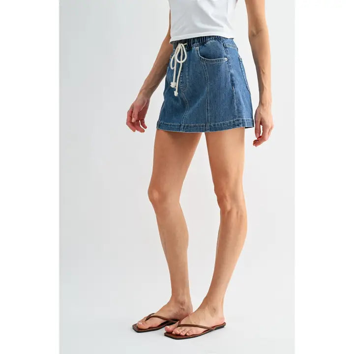 The High Rise Mini Skirt
