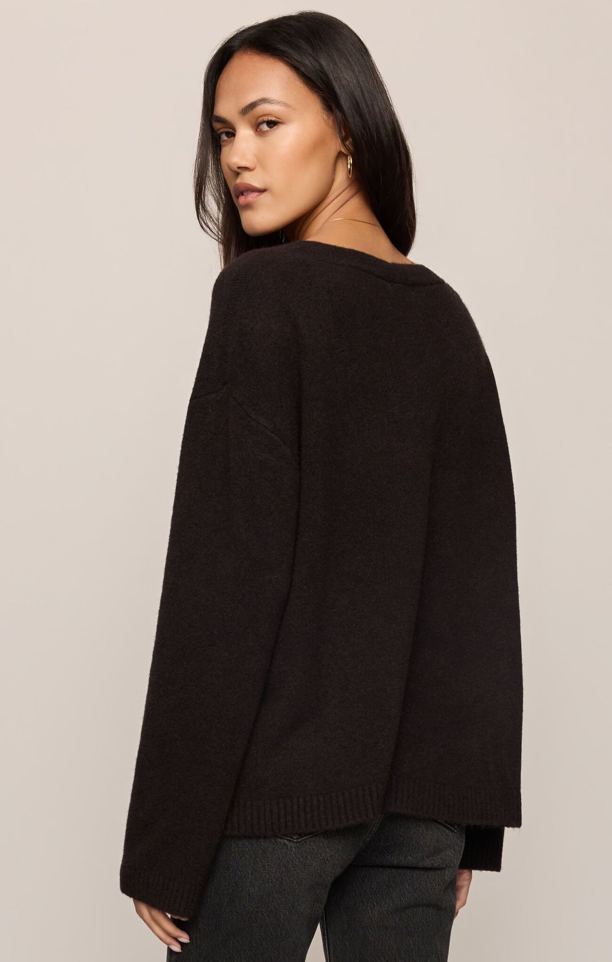 Cozy Moment Cardigan - Dark Roast