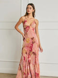 Bold Floral Maxi Dress