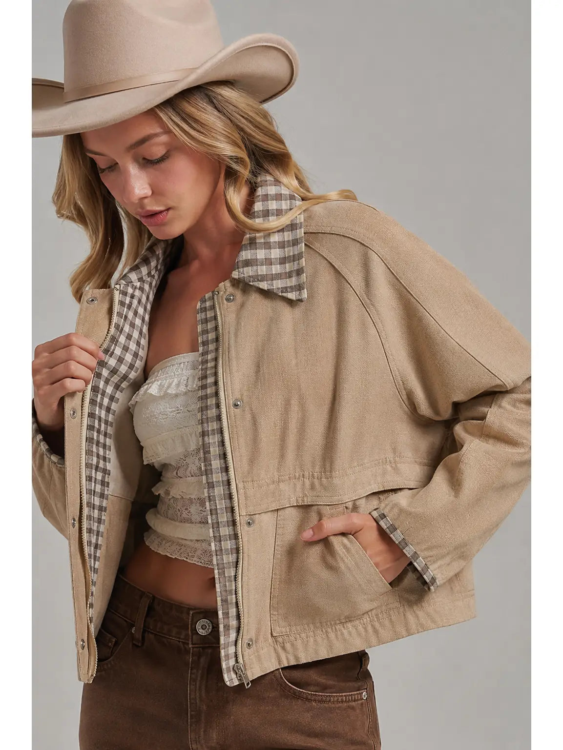 Vintage Oxford Twill Jacket