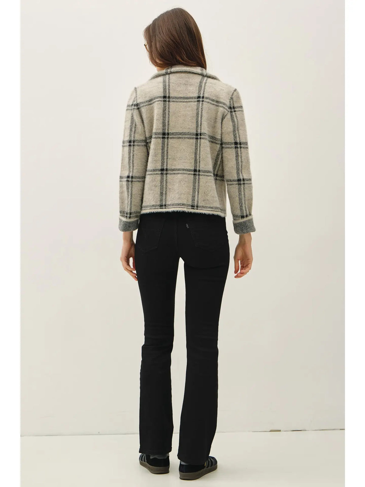 The Trina Plaid Jacket