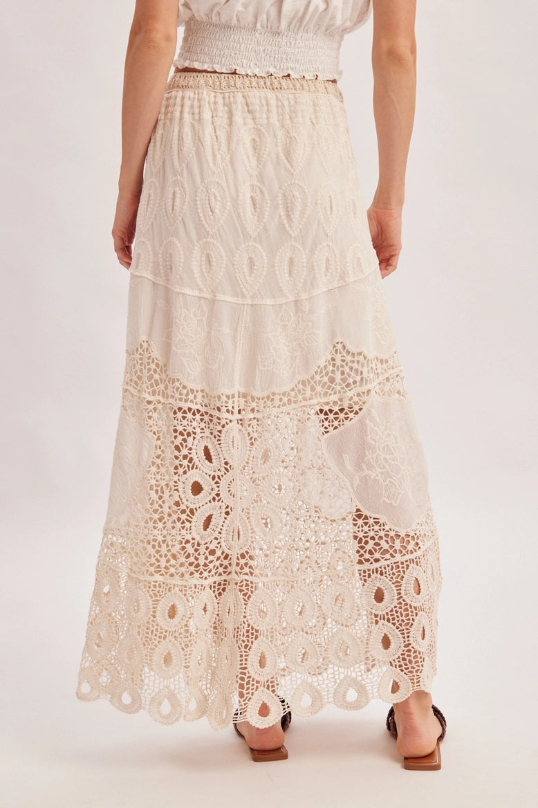 Boho Crochet Maxi