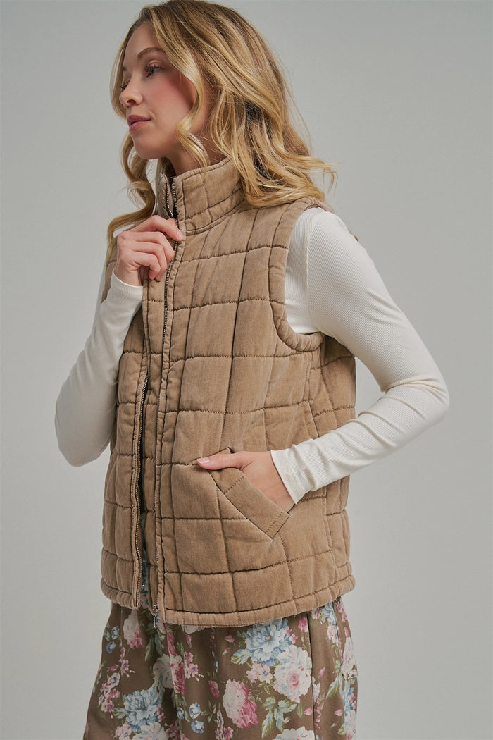 Vintage Quilted Vest