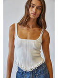 Knit Corset Tank