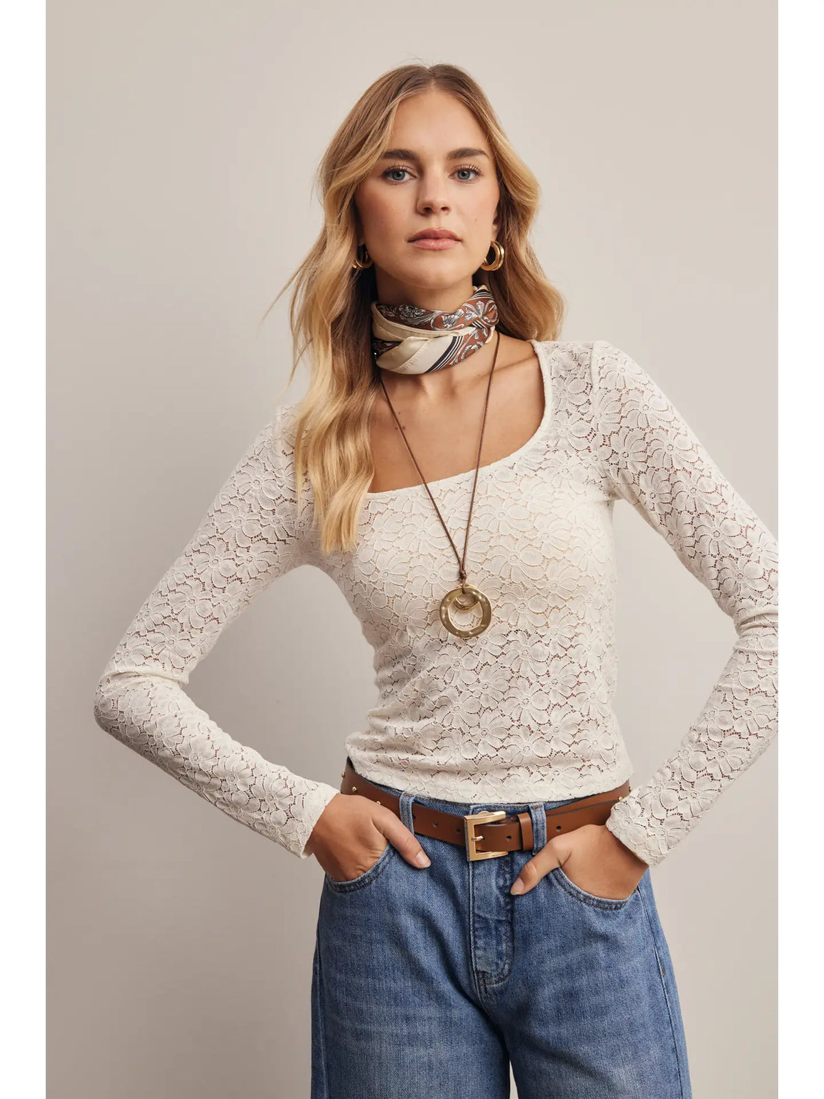 Stretch Lace Top