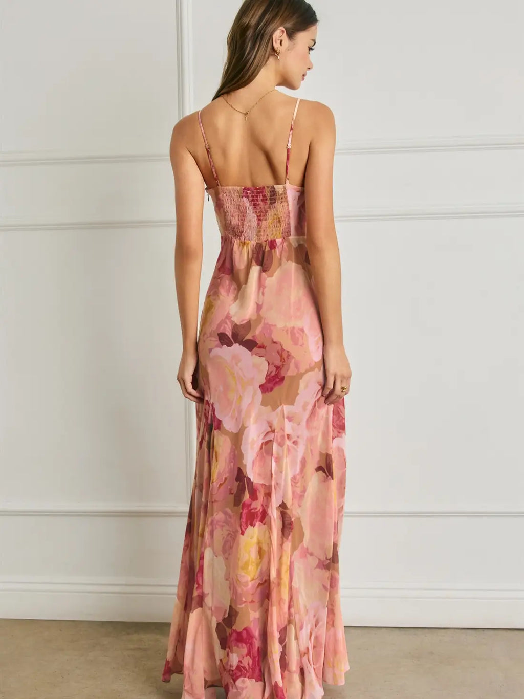 Bold Floral Maxi Dress