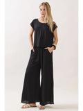 The Woven Boxy Top