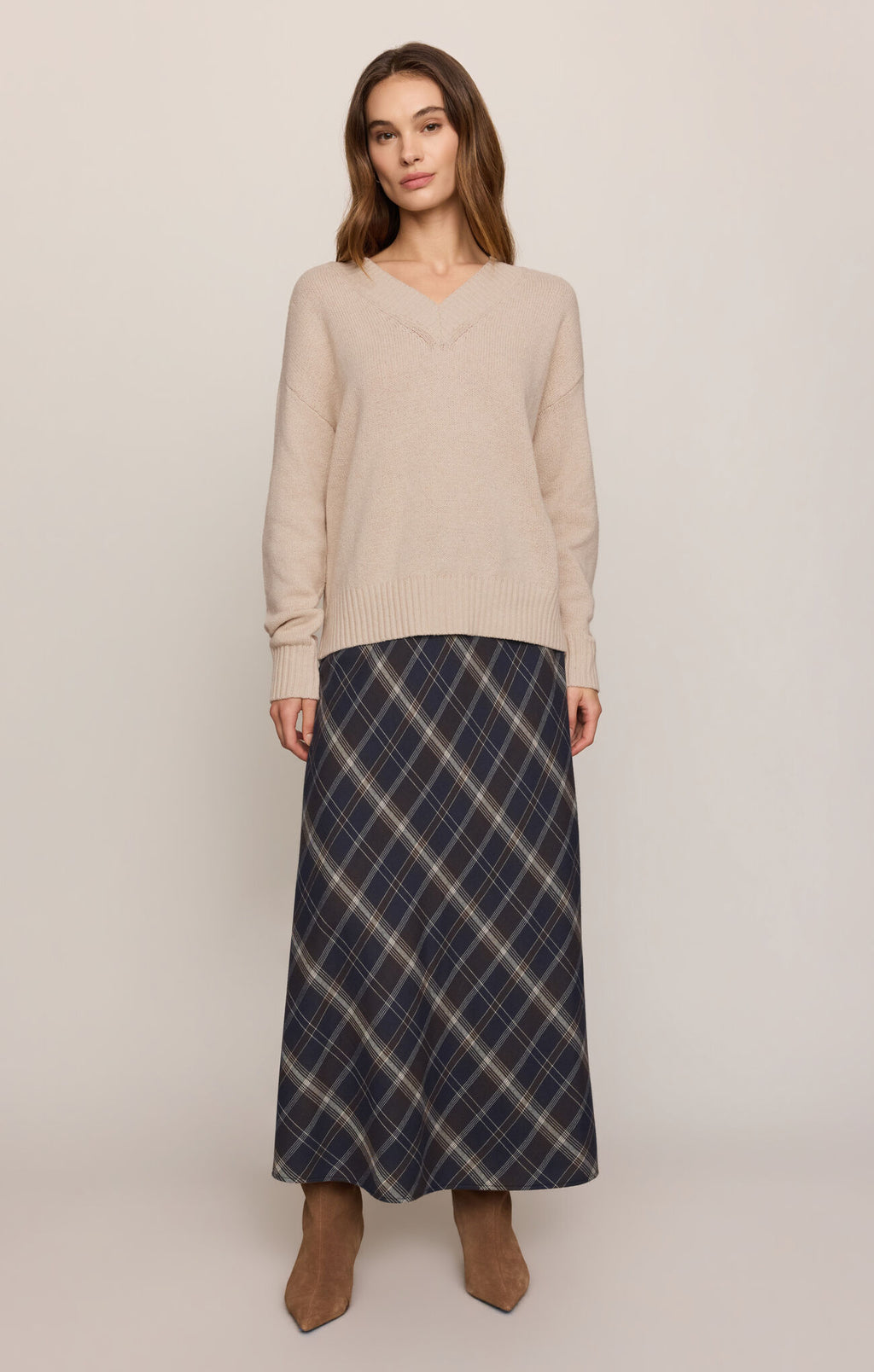 Crestview Plaid Skirt Z Supply