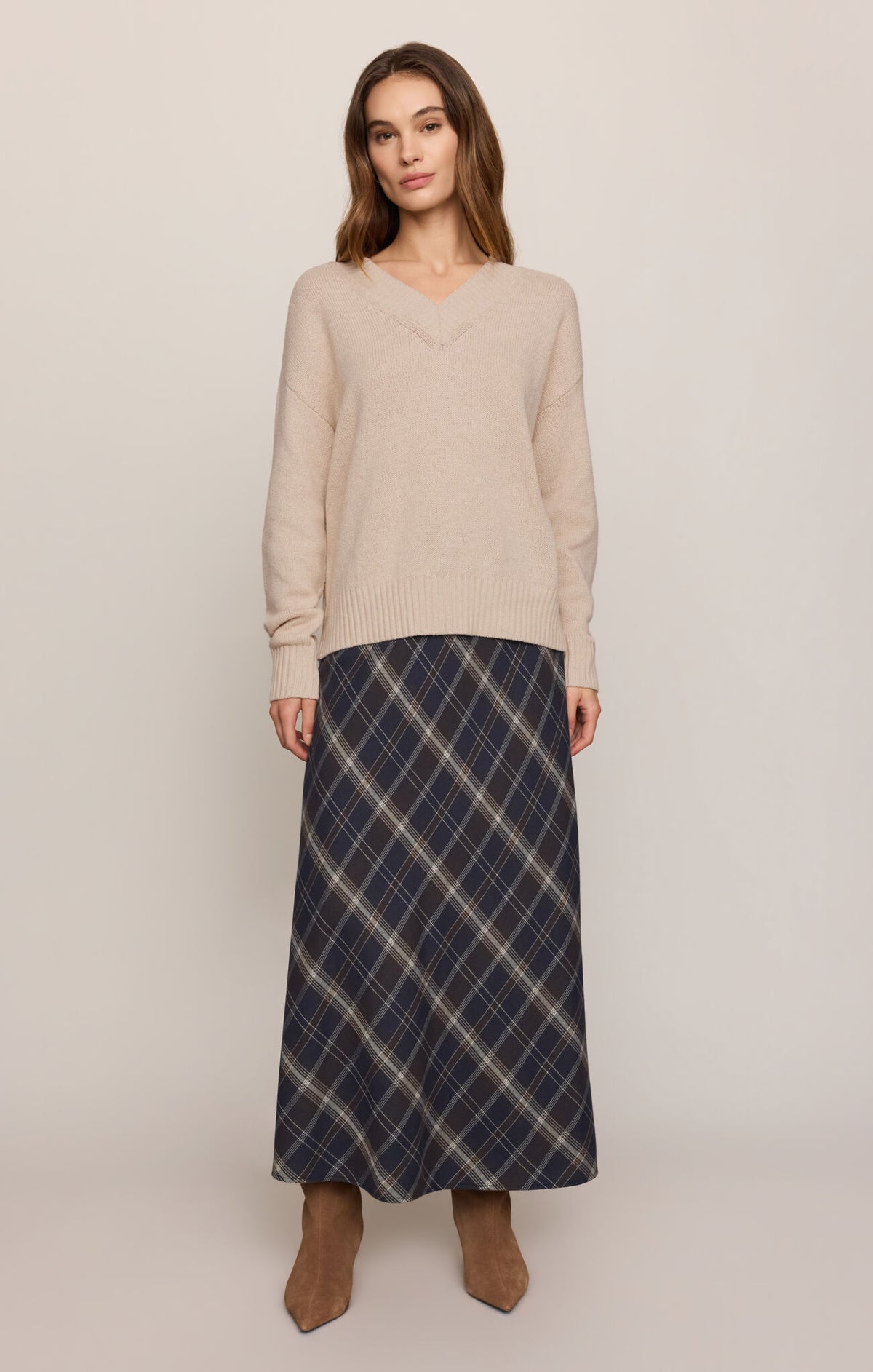 Crestview Plaid Skirt Z Supply