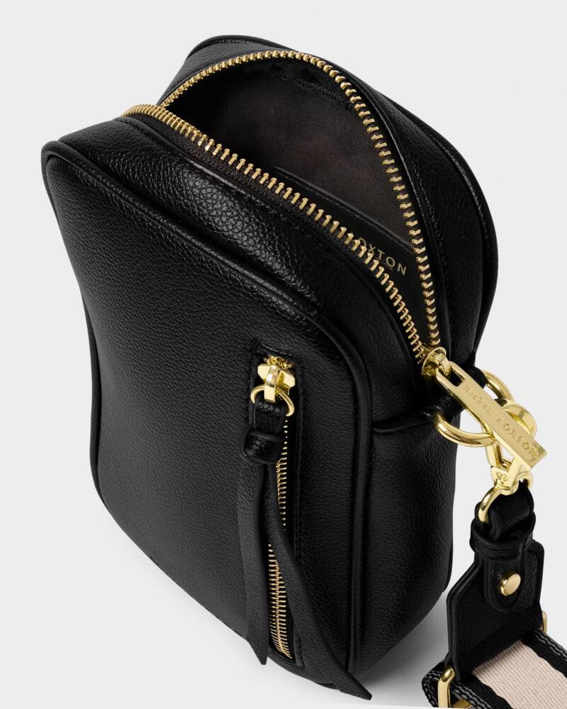 Hallie Small Crossbody Black