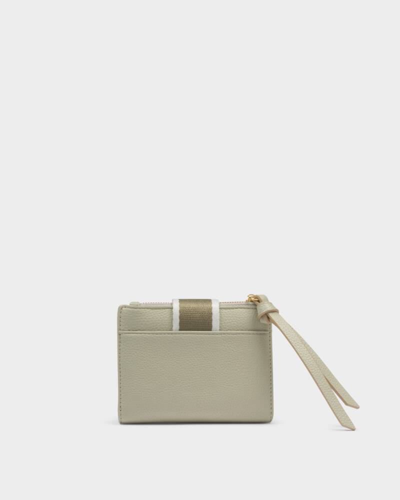 Hallie Wallet Black Green Mist