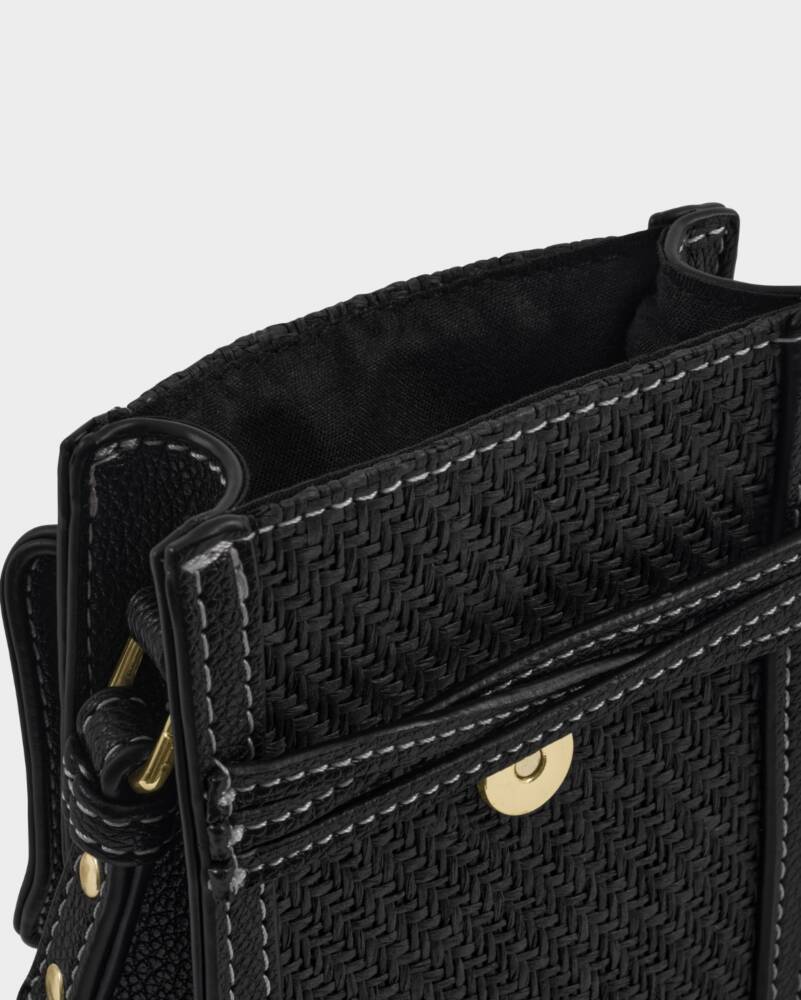 Porto Raffia Phone Bag