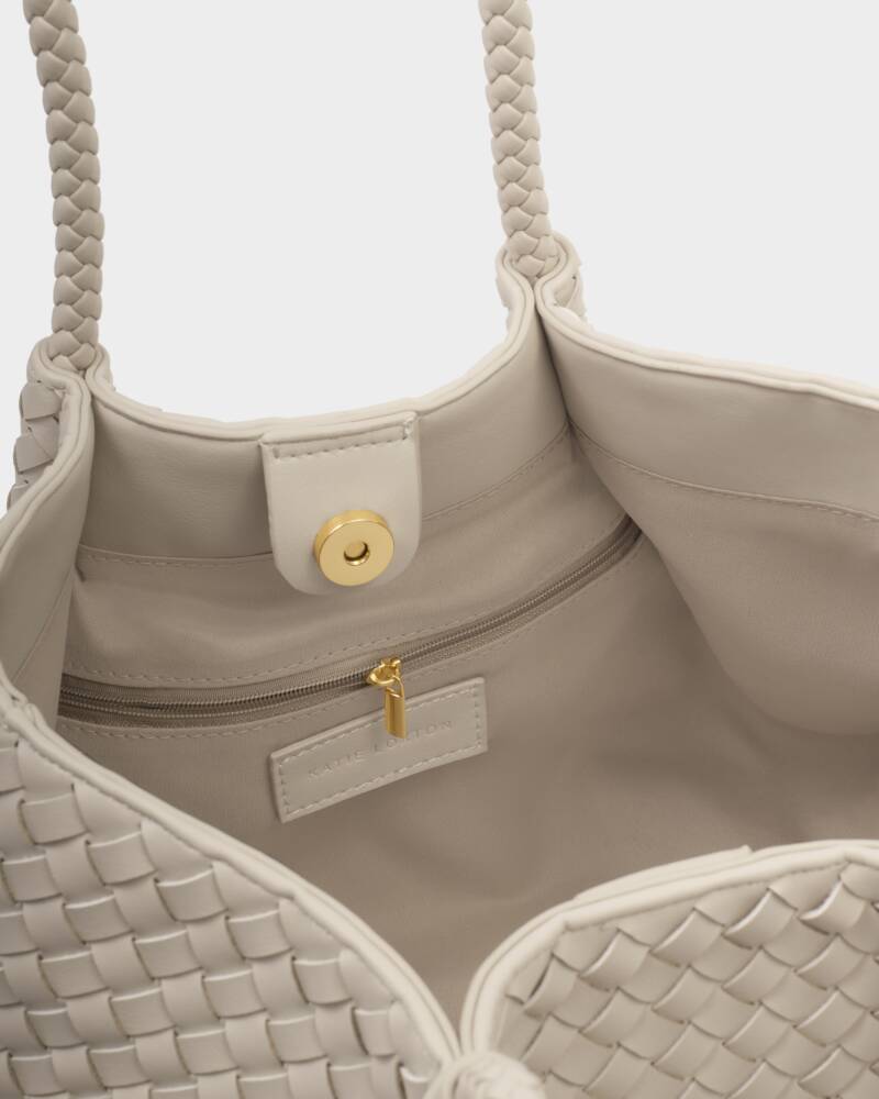 Nova Hand Woven Small Shoulder Tote