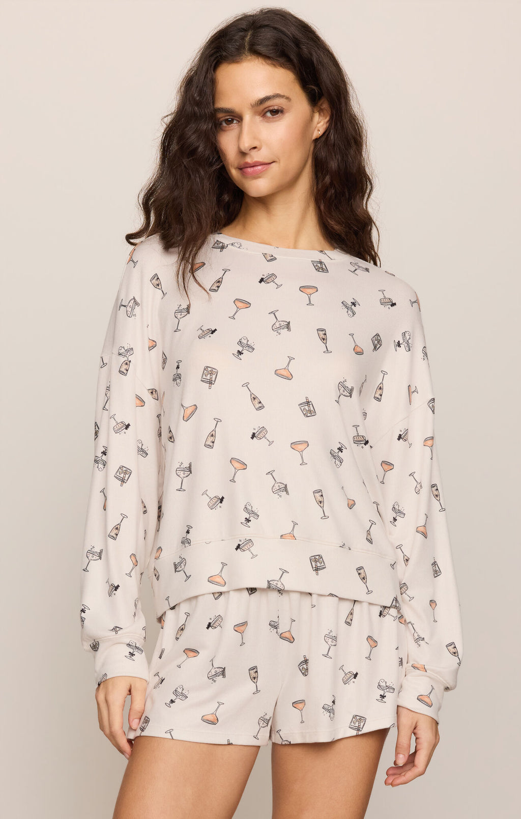 Ella Cocktails L/S Top - Z Supply