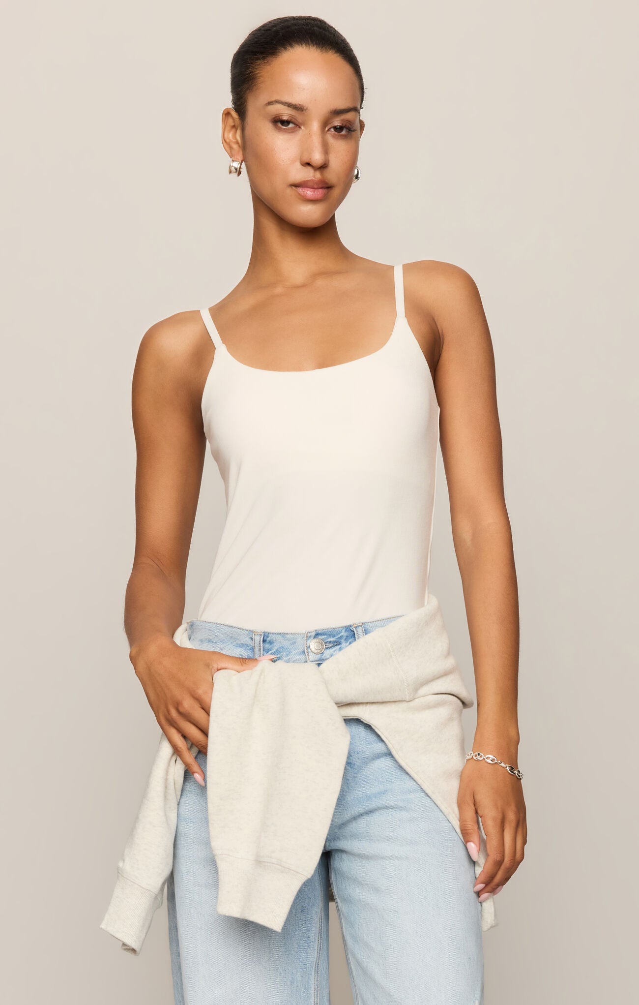 Z Supply Second Skin Cami -Cloud