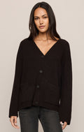 Cozy Moment Cardigan - Dark Roast