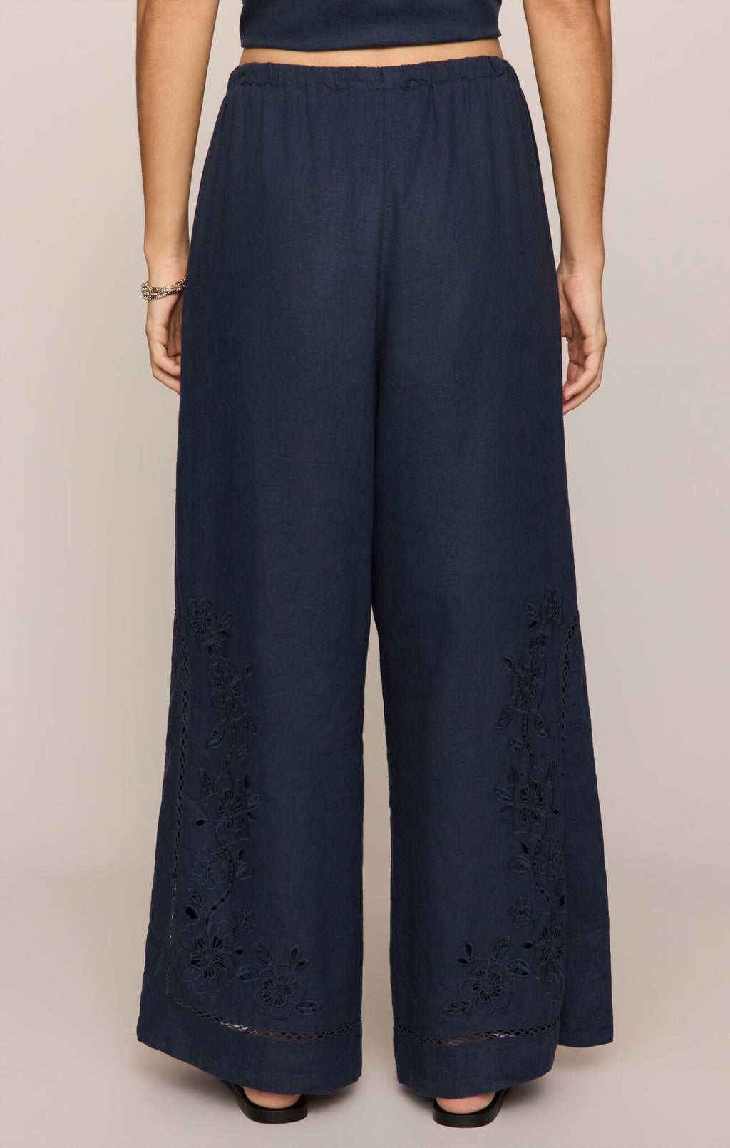 Sid Embroidered Woven Pant - Z Supply