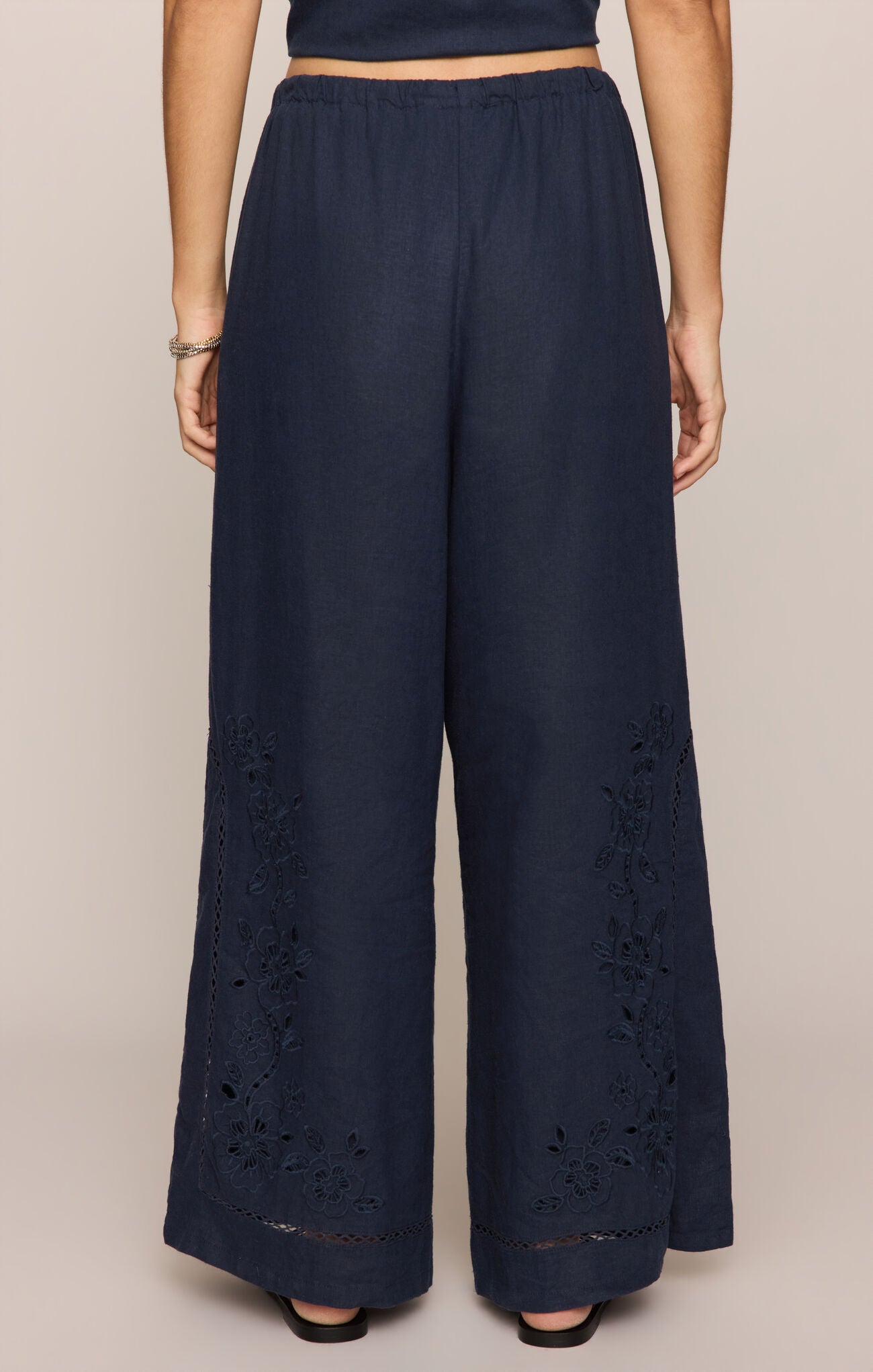 Sid Embroidered Woven Pant - Z Supply