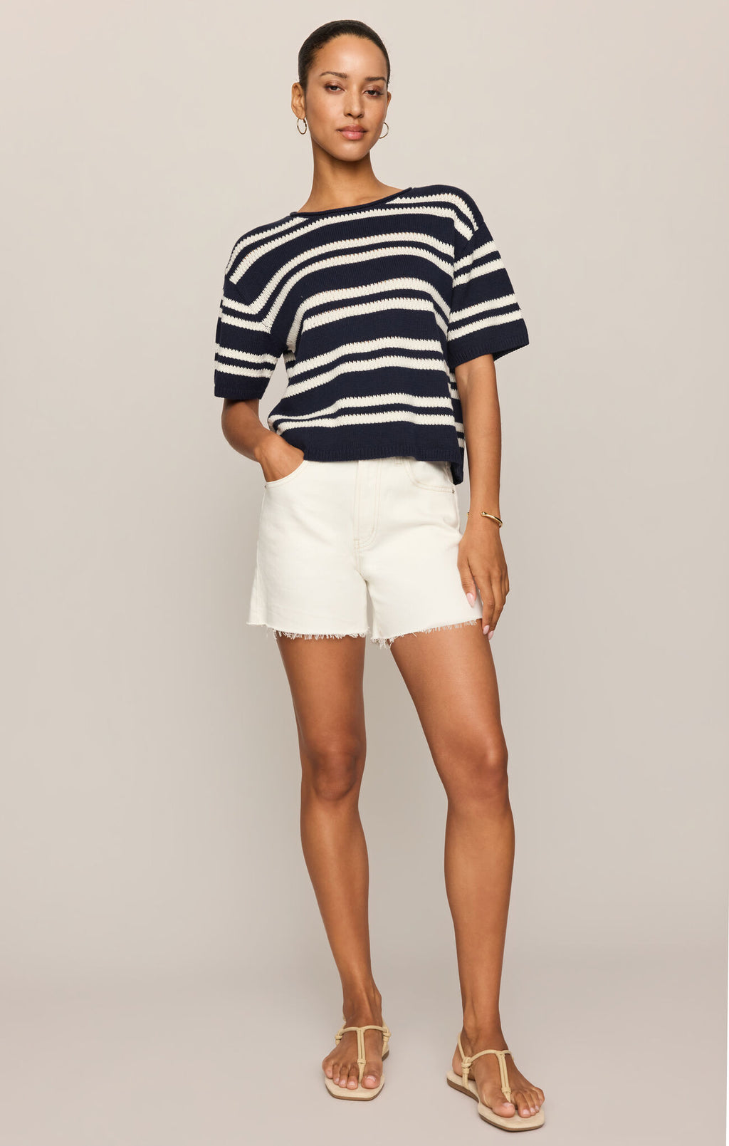 Z Supply Prado Stripe Sweater Top