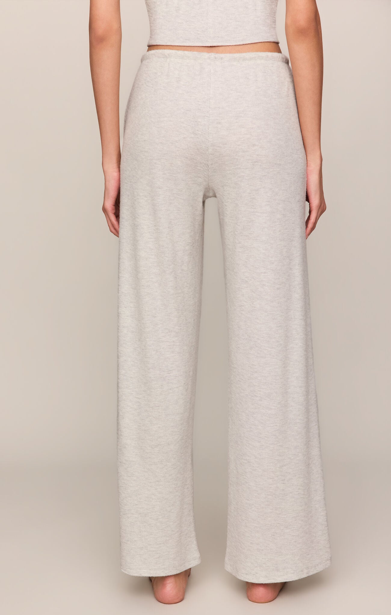 Waffle Pant - Feather Grey