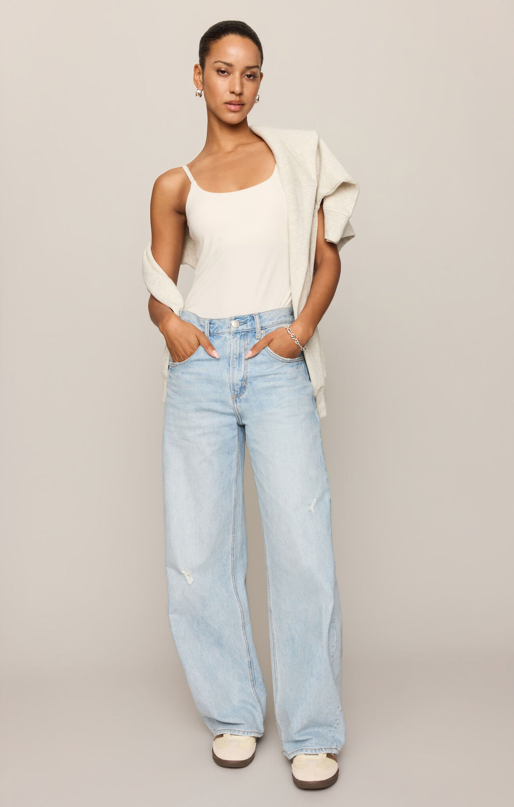 Z Supply Second Skin Cami -Cloud